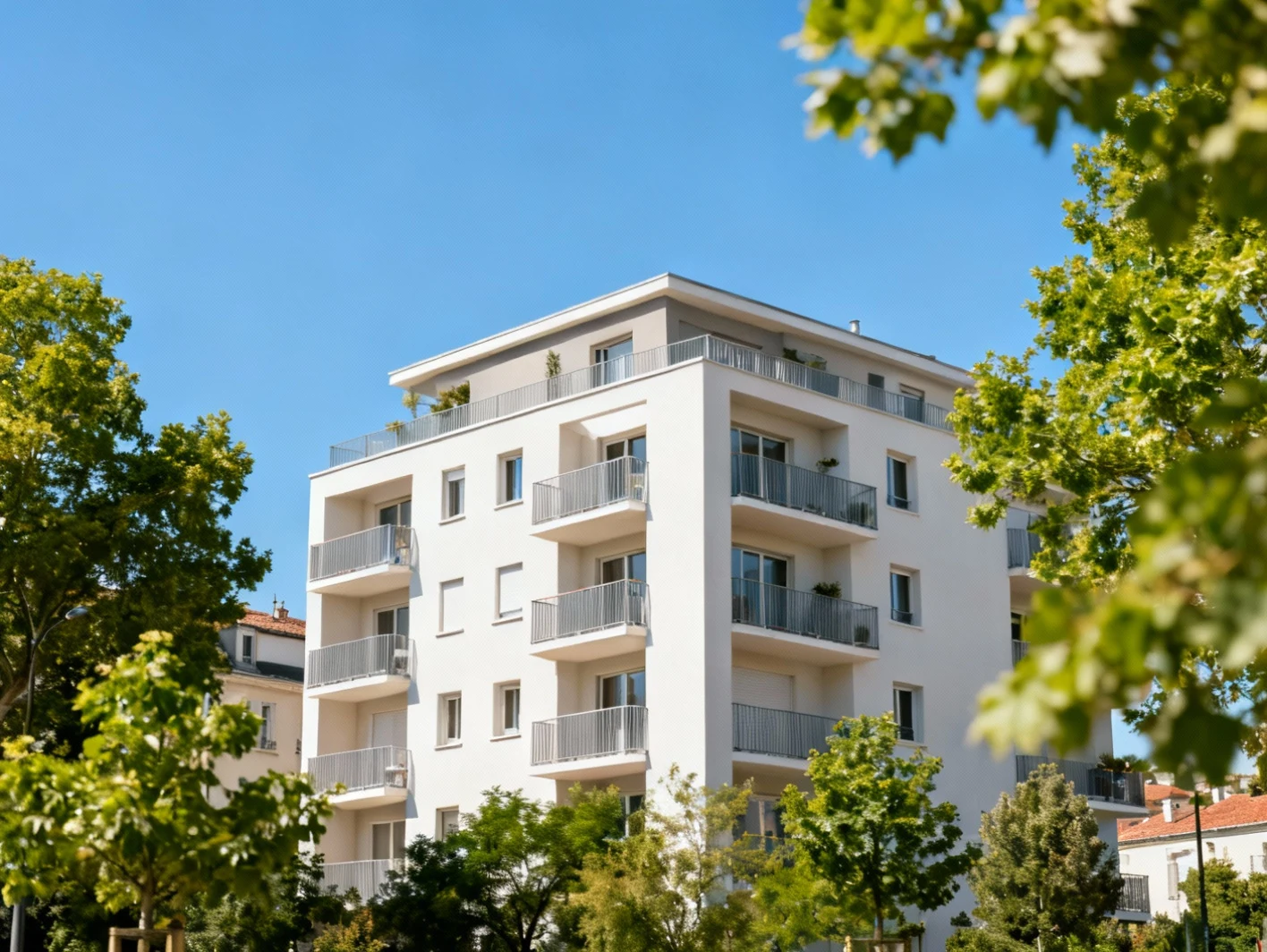 Immeuble r&eacute;sidentiel moderne